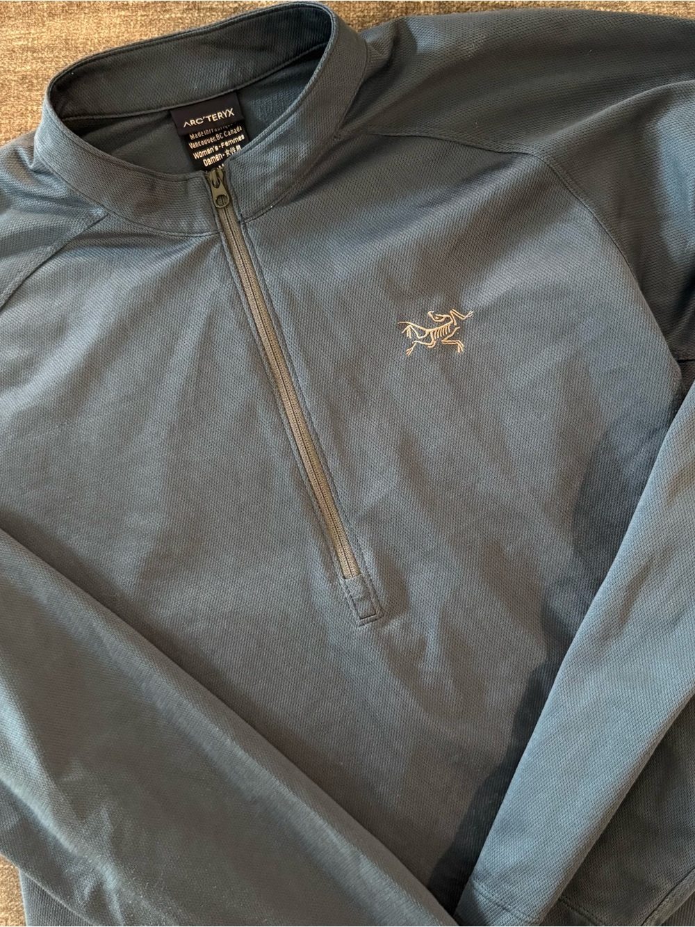 Arc'teryx Rho AR zip neck base layer - Picture 3 of 5